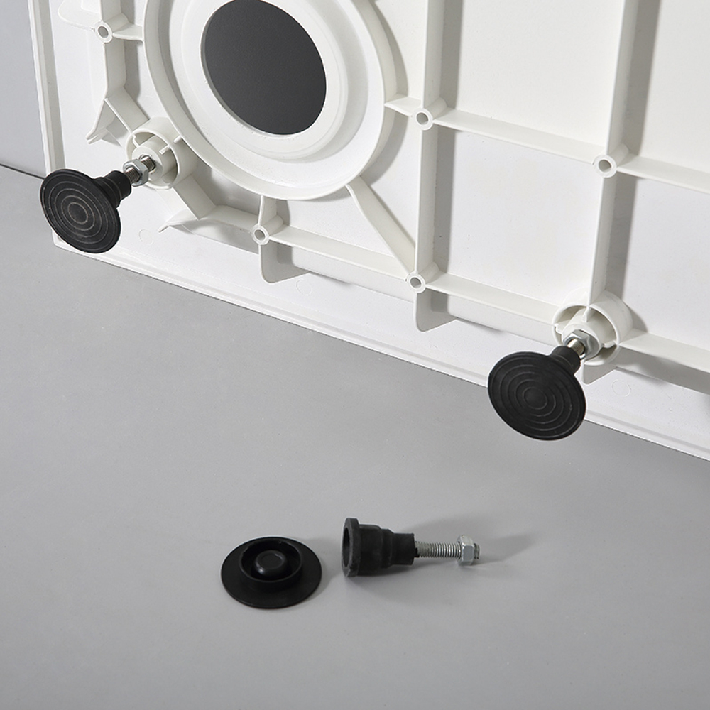 Душевой поддон квадратный RGW SMC-C-088 Белый (900x900)