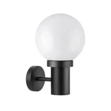 Уличный настенный светильник 1*Е27 373610 чёрный Bolla Lightstar