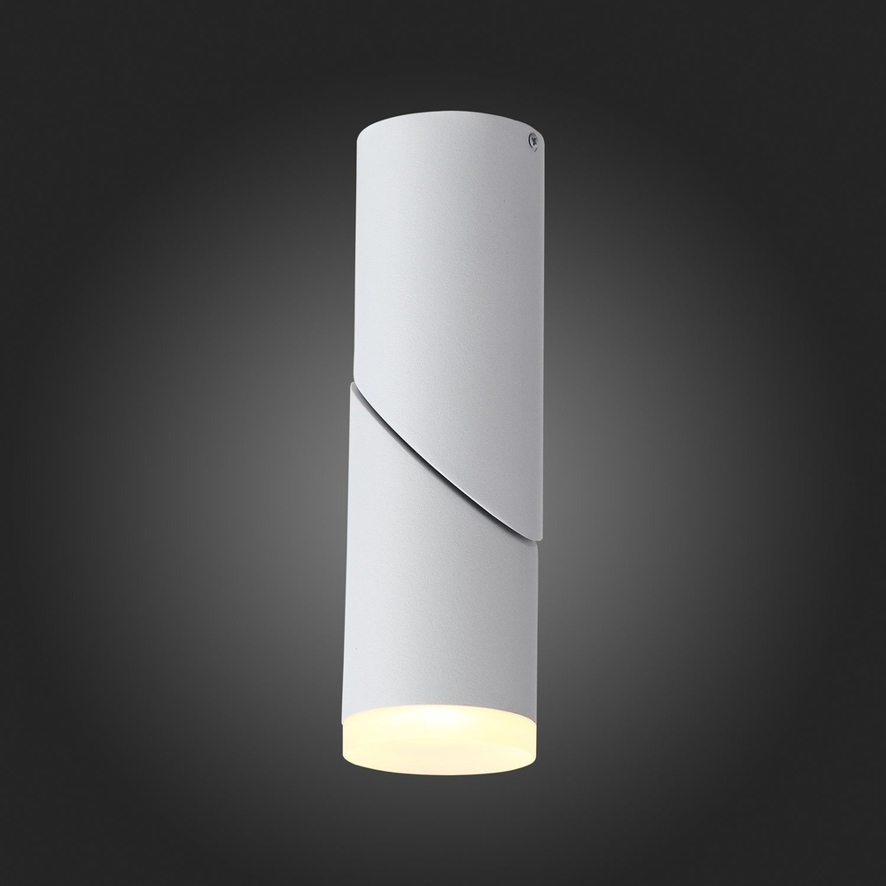 ST107.502.10 Светильник потолочный Белый LED 1*10W 3000K 780Lm Ra&gt;80  D50xH168 170-240V Накладные светильники