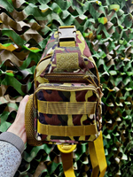 Тактическая плечевая сумка / мультикам