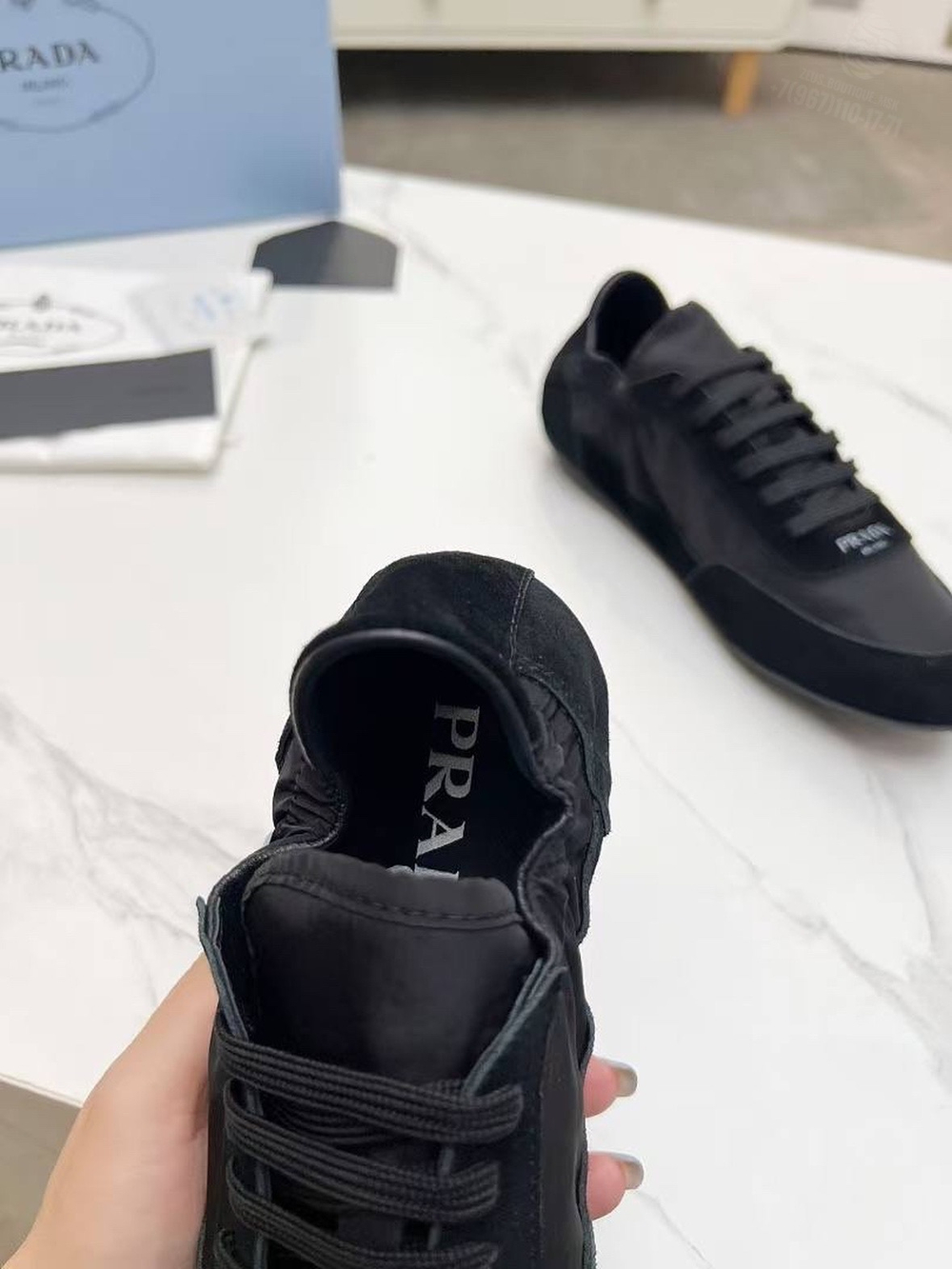 Кроссовки Prada