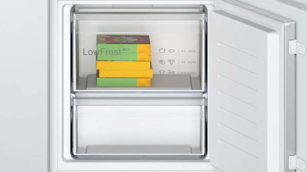 Встраиваемый двухкамерный холодильник Bosch KIV 87 NSF0