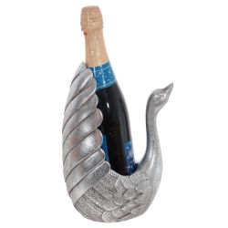 GAEM Подставка для бутылки "Лебедь", L18 W12 H27 см