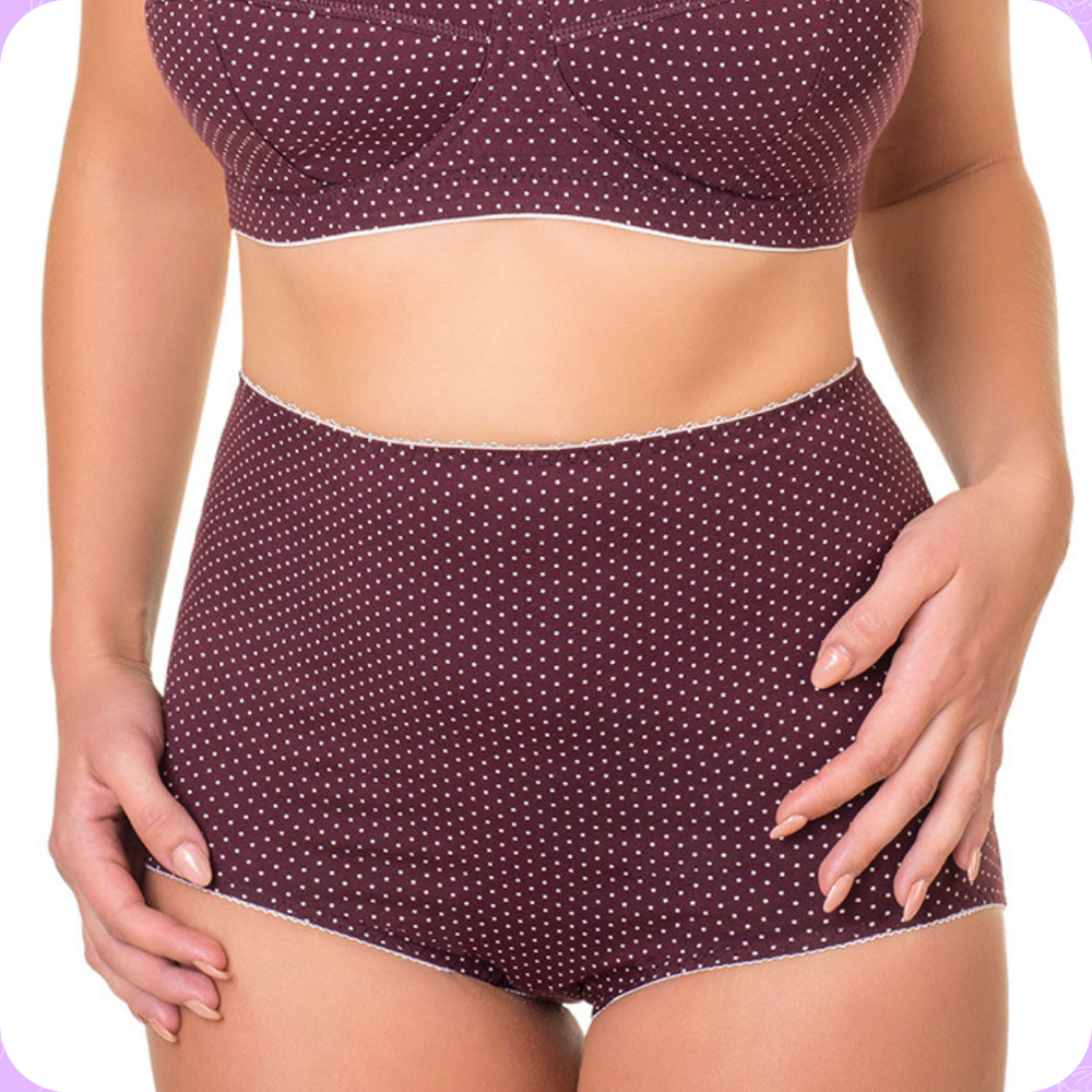 2930/BC трусы "Вино в крапинку"