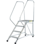 Лестница подмости MEGAL ЛП-0,6 с двумя поручнями