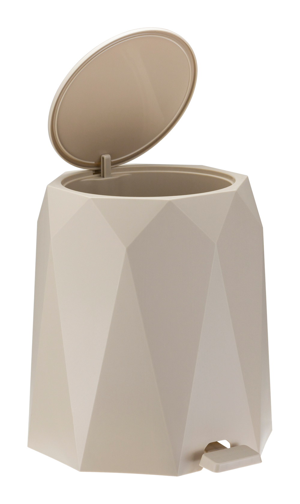 Контейнер для мусора педальный ПРИЗМА 4,5л М2482