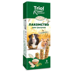 Лакомство для грызунов с кунжутом (уп. 3 шт), 80г, Triol Standard