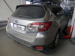 Фаркоп оцинкованный Galia S116C для Subaru Outback 2015-(паспорт и сертификат в комплекте)(без электрики)