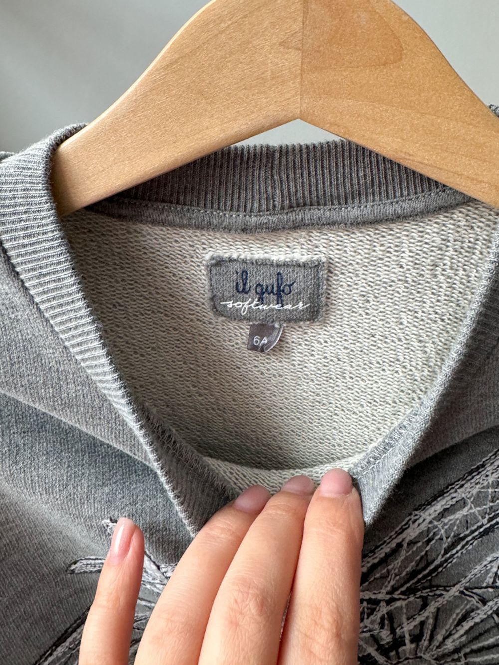 Хлопковый свитшот Il Gufo, 116