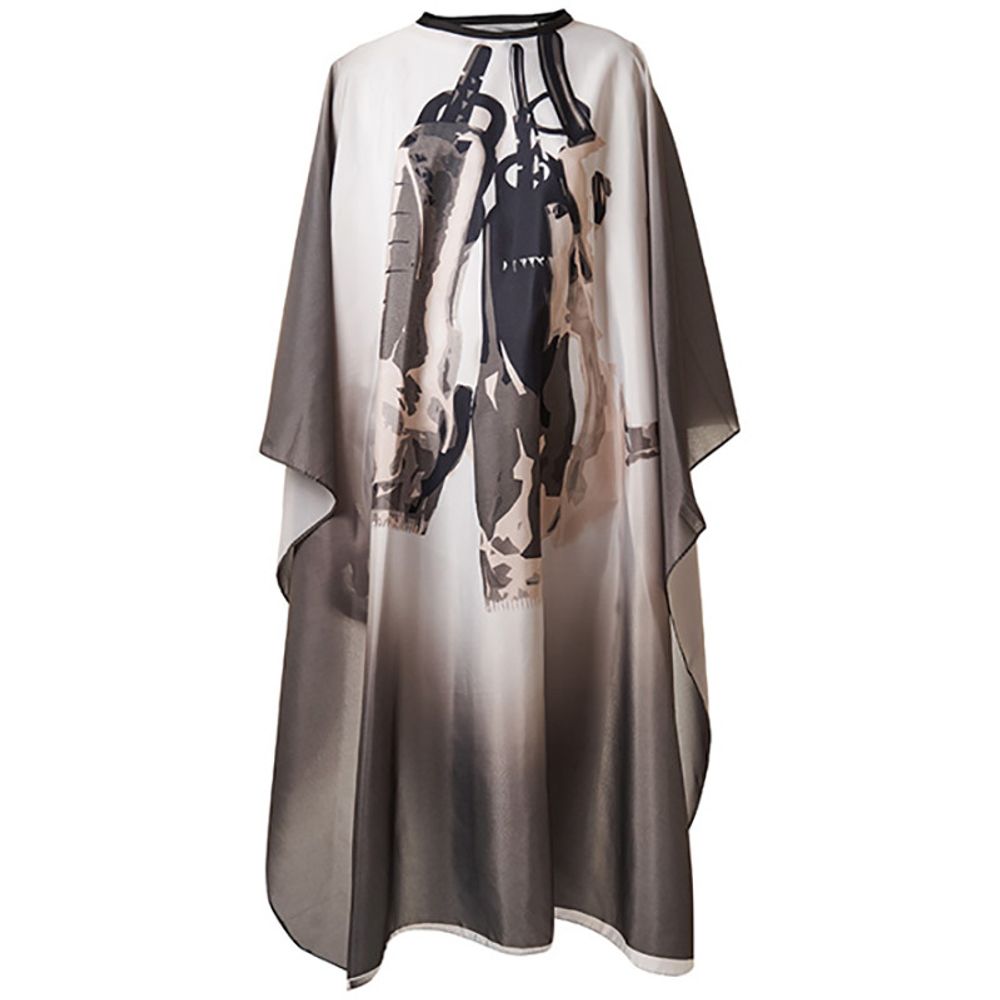 Накидка парикмахерская Harizma, 140х160см, рисунок "barber's clippers" (h10891)