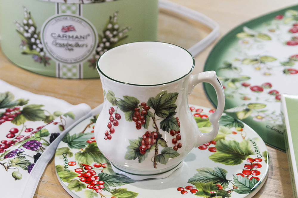 Кружка 400мл Carmani Красная смородина