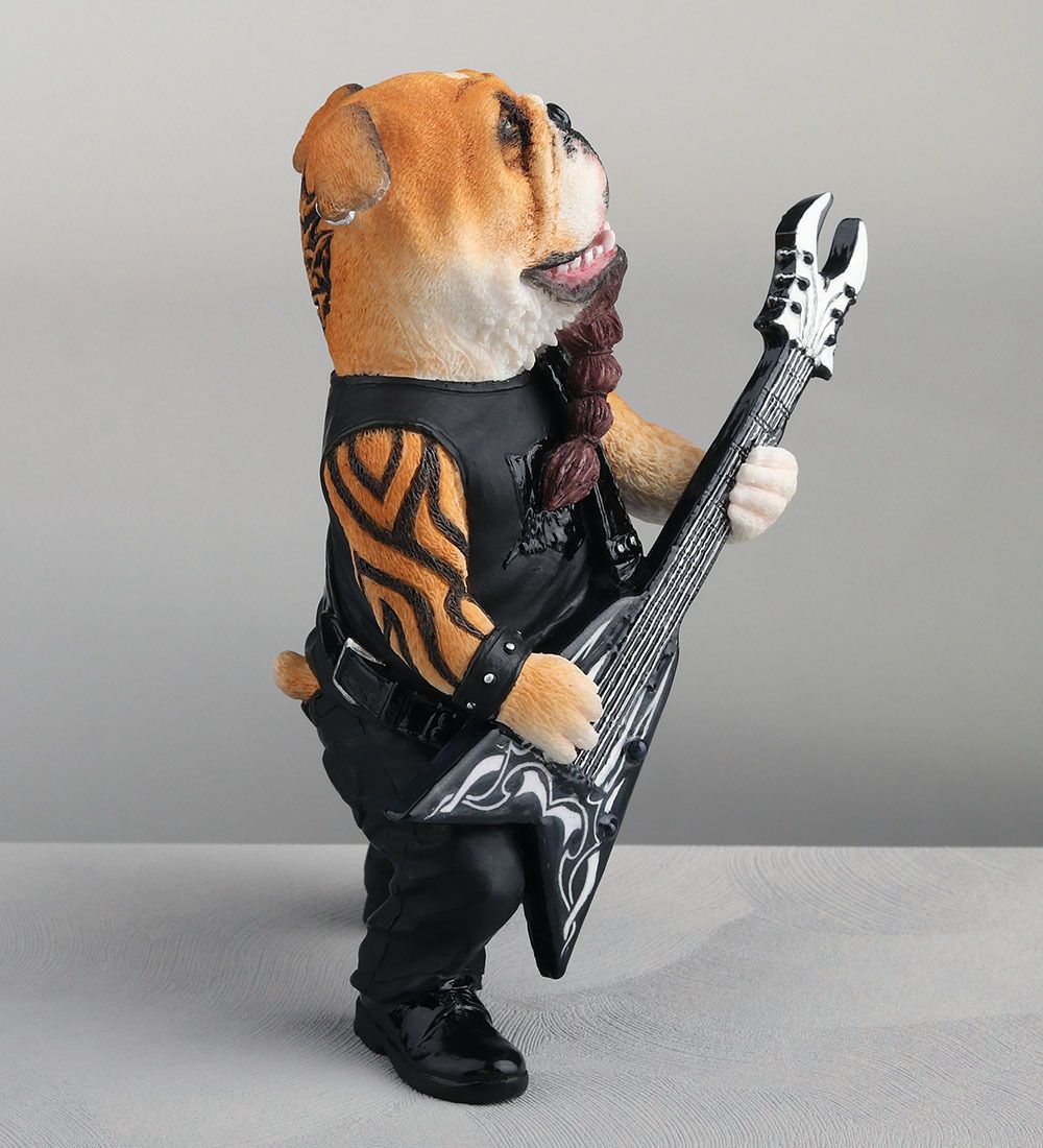 Veronese WS-1347 Статуэтка «Бульдог гитарист»