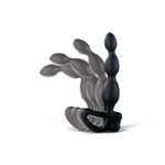 Черный массажёр простаты Big Bend-it - 18 см. (Цвет: черный)