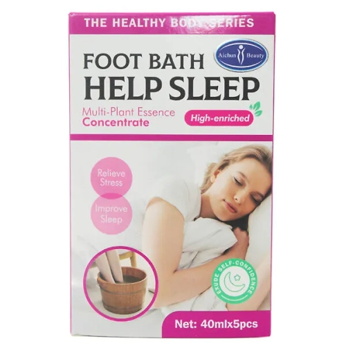 (Набор) Ванночка-концентрат для ног улучшение сна Aichun Beauty Heip Sleep Foot Bath, 40мл *5 шт