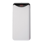 Внешний аккумулятор Baseus Gentleman Digital Display Powerbank 10000mAh - White