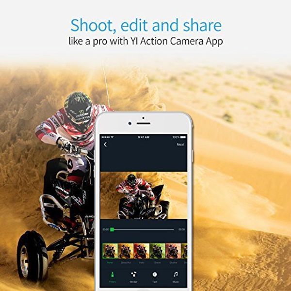 YI 4K Action Camera International (White)