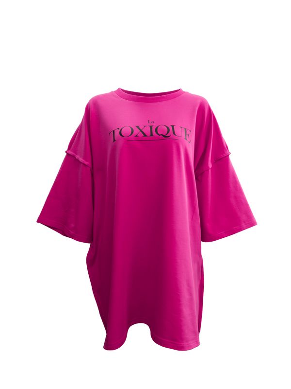 Футболка оверсайз(унисекс) плотная «LA TOXIQUE»