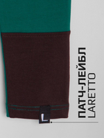 Худи + футболка + леггинсы/Темно-зеленый/LRTT-487/00-0031962/134