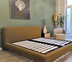 Кровать Softbay 180х200 см, цвет капучино