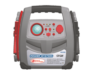 Пусковое устройство General Technologies GT-SPL12 12Ач USB/фонарь/прикуриватель