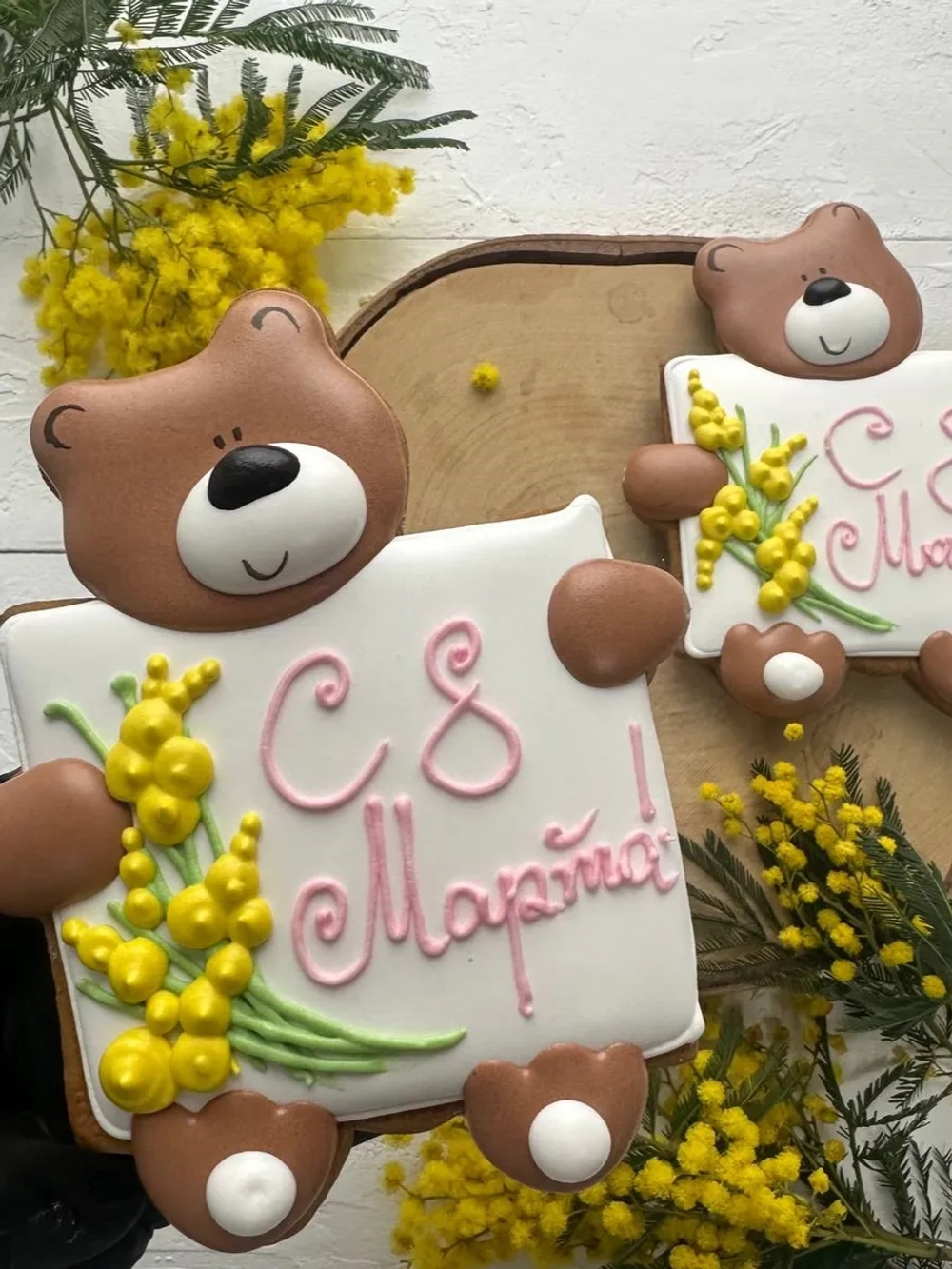 Имбирные пряники на 8 марта вкусный подарок