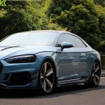 Карбоновые юбки для AUDI RS5 B9 2017 - 2019 Ауди обвес