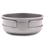 Миска с ручками титановая T-Gear Titanium Bowl 450