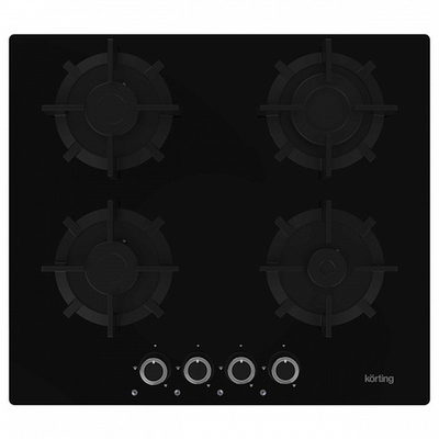 Газовая стеклянная варочная панель Korting HGG 6420 CN