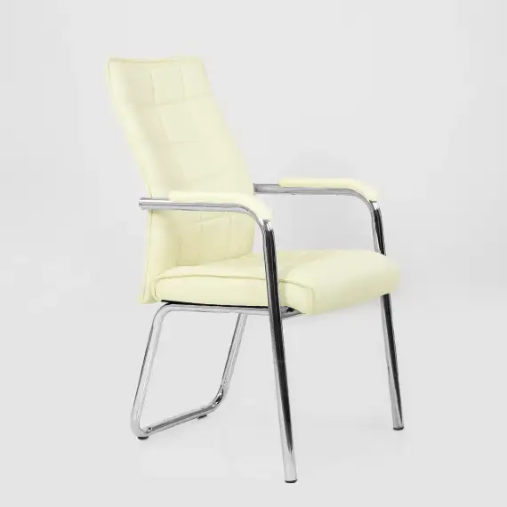 Кресло Barneo K-14 для посетителей и переговорных бежевый