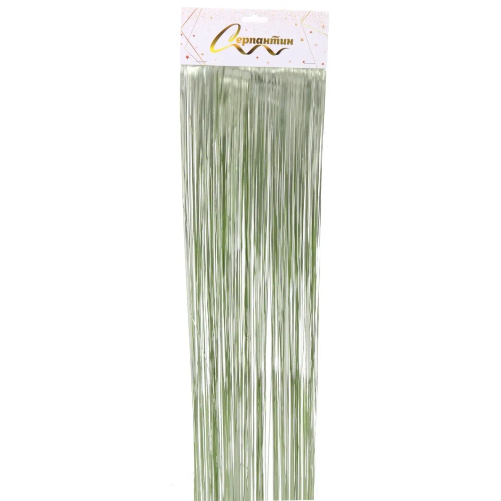 Дождик 2 м «Матовое сияние», салатовый