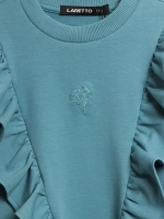 Костюм для девочки с брюками-палаццо на осень