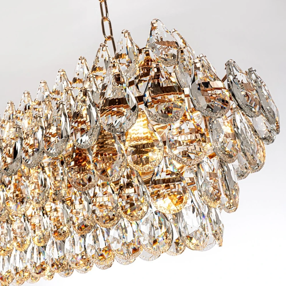 Подвесная люстра Modelux ML.8861.17P GD