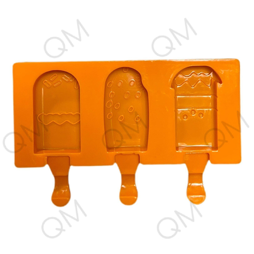 Форма для мороженого «Эскимо со сладостями», 3 ячейки (74,2 см), 19,517,7 см, цвет МИКС