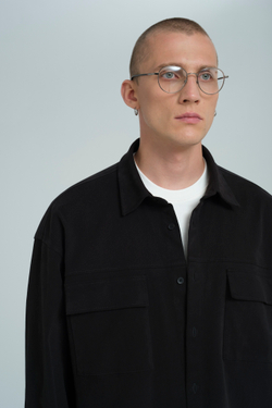 Рубашка оверсайз | black