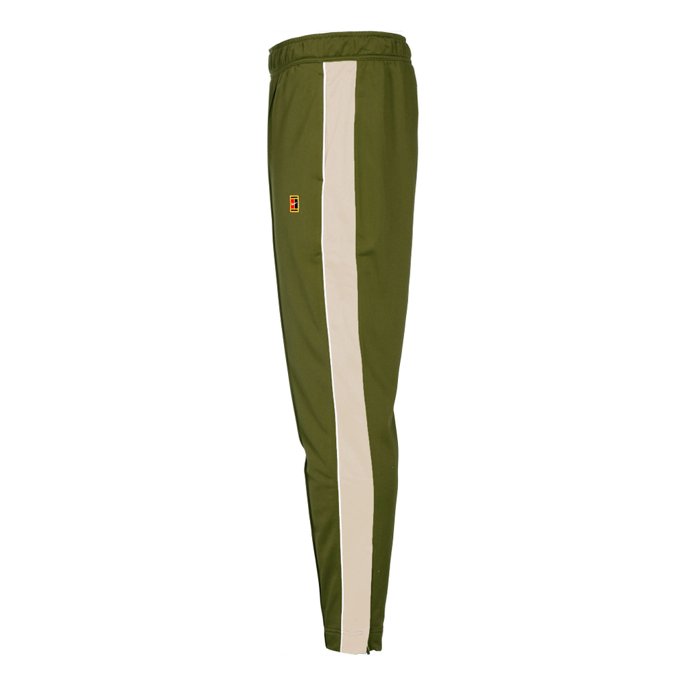 Мужские теннисные штаны Nike Court Heritage Training Pants Men - Olive, Beige
