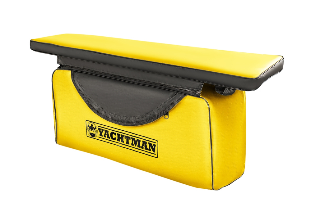 Накладки на банки комплект 91х25 Yachtman желтый-черный