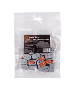 Клемма соединительная Вихрь СМК-222-412, 20 шт