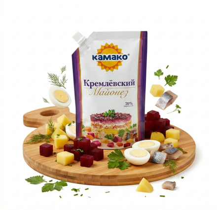 Майонез Кремлевский 70% Камако, 380г