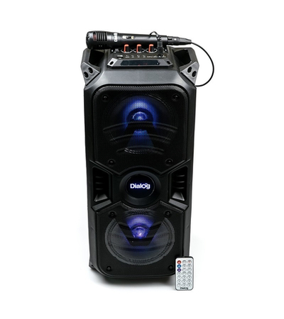 Dialog Oscar AO-11 - акустическая колонка 1.0, 26W RMS, Караоке c микрофоном, BT+FM+USB+SD+LED