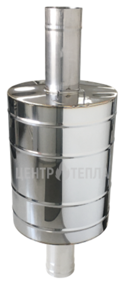 Бак круглый на трубе 60л. (AISI 304/1,0) Ф115 (Центр Тепла)