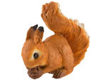 Фигура садовая "Белка грызет желудь" 28см, полистоун