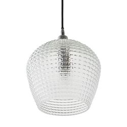 Светильник подвесной Aurora, Ø24 см, прозрачный