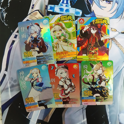 Коллекционные карточки "Геншин Импакт / Genshin Impact - Нахида (синие)"