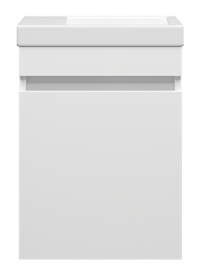 Тумба под раковину Misty Эко Мини 40 универсальная подвесная