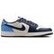 Jordan Air Jordan 1 Винтажные баскетбольные кроссовки Low Топ Черный, белый и синий Мужские