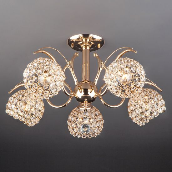 7777/5 / потолочный светильник /   золото