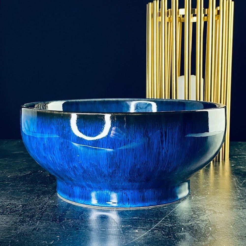 Lenardi 118-108 Салатник 23см AQUAMARINE в под.уп.(х6)Фарфор