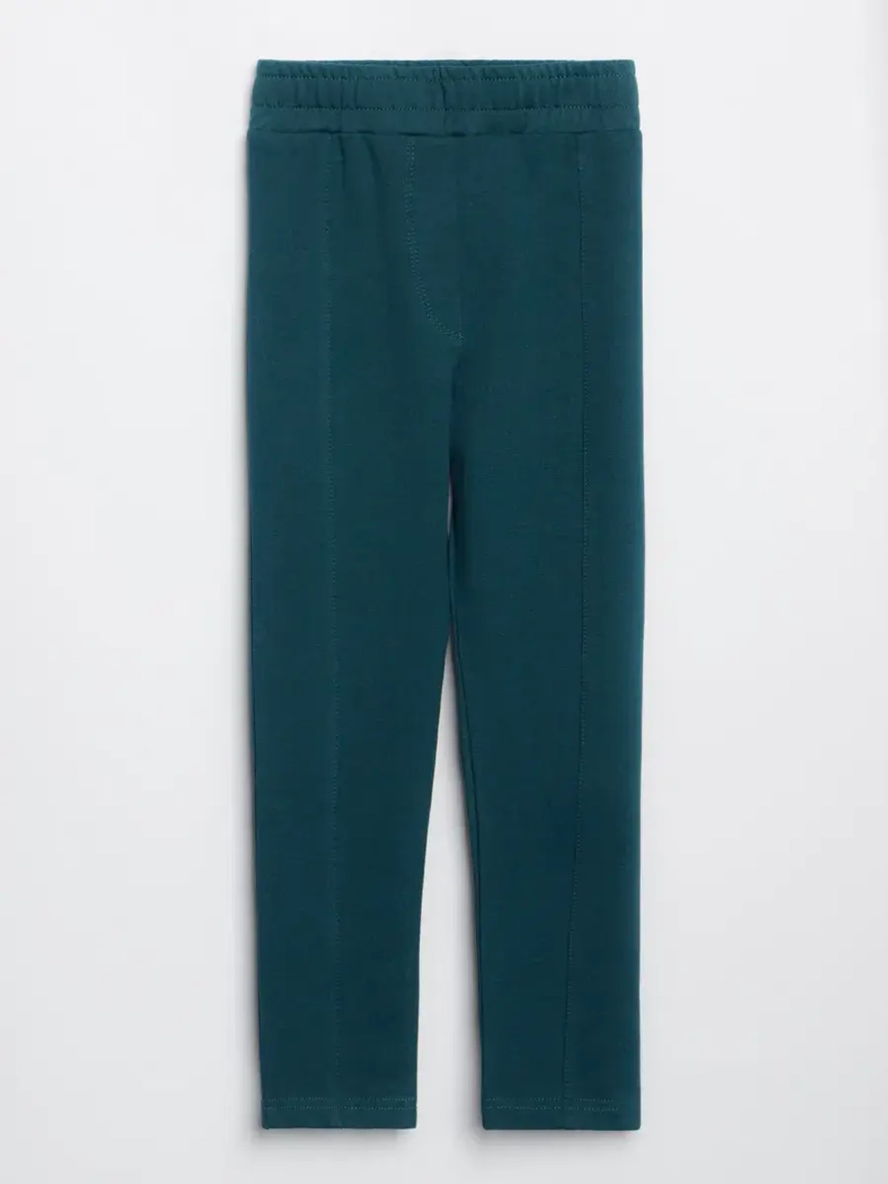 Костюм для девочки, свитшот и леггинсы, зеленый