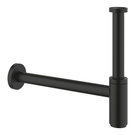 Сифон GROHE 1 1/4 из латуни, цвет Фантомный чёрный (29509KF0)