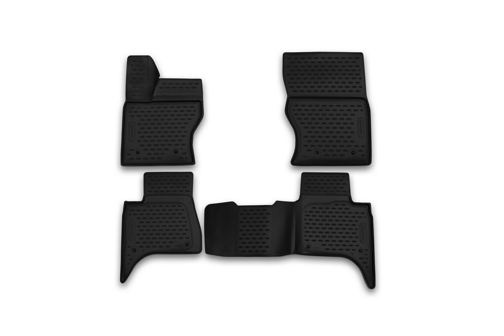 Коврики Standard, 3D в салон LAND ROVER Range Rover Sport, 2013- , 4 шт. (полиуретан, чёрные) Element.CARLDR00003
